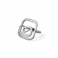 SILVER ALUMINUM RING 6