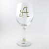 MONOGRAMMED BLING WINE GLASSES